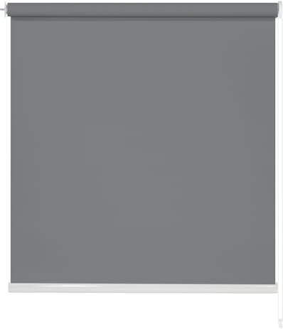Estor Opaco Enrollable 80x200cm(Ancho x Largo) - Persiana Enrollable Blackout para Ventana, Puerta, Pared y Techo con Aislamiento Térmico, Incluye Accesorios de Montaje(Gris Oscuro)
