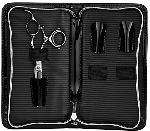 Olivia Garden Forbici per sfoltimento SwivelCut ,Europee, Misura 6 35 Denti - Perno ergonomico e rilassante per polso e mano, Lavorate a mano con la miglior qualità di acciaio giapponese