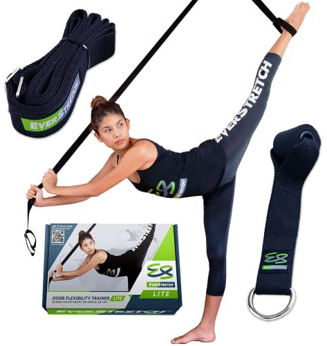 EverStretch StretchBand: Werde noch Flexibler mit dem Yoga Band Flexibility Trainer LITE Premium Stretching Equipment für Ballett, Tanz, Gymnastik. Bein Stretcher Deine Strap Stretch Maschine