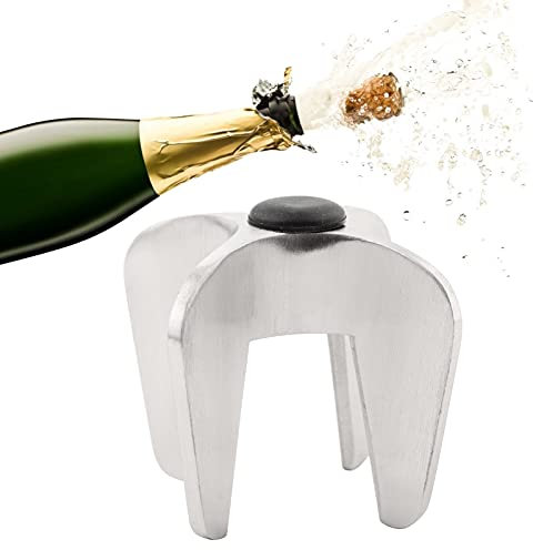 Ouvre Bouteille Champagne,Vacu Vin Bouchon,Coupe Verre Bouteille en acier inoxydable Tire-Bouchons pour Champagnes,décapant de bouchon Utilisé pour bouchon de champagne