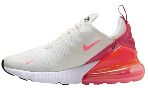 NIKE Air Max 270 Damen Sneaker Farbe: Creme/Rot/Pink (122); Größe: EUR 41 | US 9.5 | UK 7