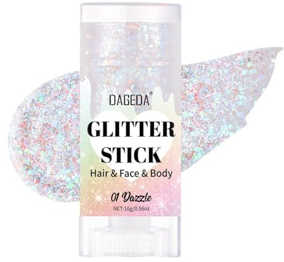 Prreal Stick De Paillettes Pour Le Corps, Maquillage Gel Brillant Visage