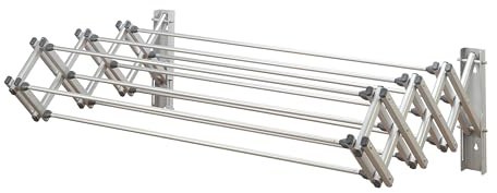 Laundry 360 Aluminum 36 Collapsible Wall Drying Rack