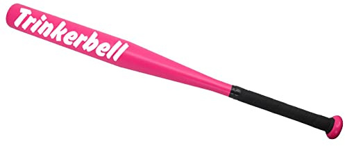 PINK Baseballschläger TRINKERBELL Aluminium 65 cm lang ideal zum Baseball Spielen