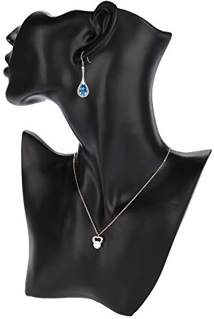 Busto de cabeza de maniquí de joyería, busto de maniquí, cabeza de maniquí, soporte para joyas, busto para joyas, soporte para joyas, cadenas, maniquí, pendientes H
