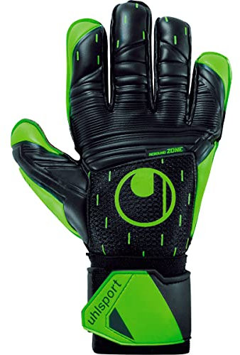 uhlsport Classic Soft Advanced Fußball Torwarthandschuhe für Kinder und Herren, Torwart-Handschuhe, Fussball-Handschuhe mit Handgelenkfixierung - atmungsaktiver Textilstoff