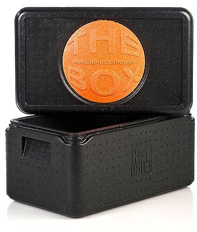 THE BOX Thermobox Small - Volumen: 51,2 x 31,1 x 26 cm (17 Liter) - Nutzhöhe: 19,3 cm - 1 Isolierbox aus EPP Kunststoff