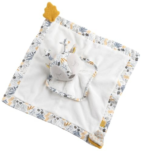 Sauthon Doudou bébé Mouchoir | Peluche bébé | Collection Promenons-Nous | Doudou Naissance | Cadeau Naissance