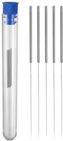 QUARKZMAN 10pcs Aiguilles De Nettoyage De Buse D'Imprimante 3D 0.3mm Outil De Nettoyage De Buses En Acier Inoxydable Kit De Nettoyage De Buse D'Imprimante 3D