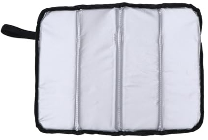 Healeved Cojín de Camping Plegable y Resistente al Desgaste de Tela Oxford, y Lavable, 2 Piezas Azul Oscuro, Ligero y Portátil para Actividades al Aire Libre y Picnic