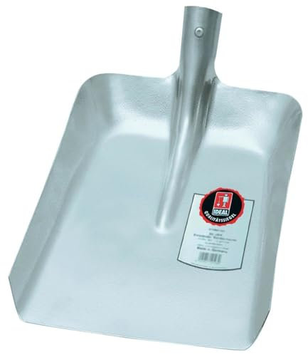 Keine Eigenmarke Randschaufel Silber Gr. 7 (Schaufel Kellerschaufel Randschippe) Größe: 7/Blattlänge: 370 mm/Blattbreite: 310 mm
