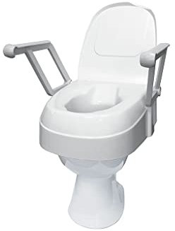 Drive Medical Toilettensitzerhöhung TSE 120 mit Armlehnen weiß