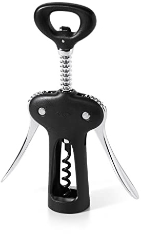 OXO Good Grips Winged Corkscrew and Bottle Opener, Black
