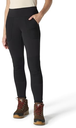 Carhartt Womens Force Lightweight Legging (Plus Sizes) Work Utility Pants, Black, Large US