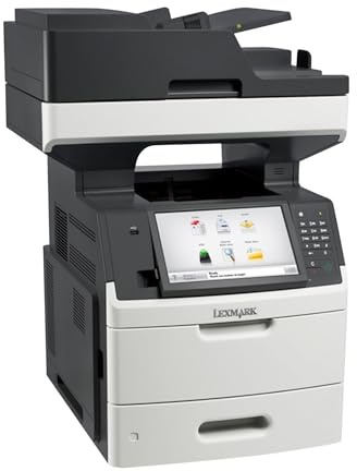 MULTIFUNZIONE MX711de Ricondizionato Multifunzione Laser monocromatico A4 B/N, 70 ppm, Duplex, Fax, Ethernet, Touchscreen 10 Ricondizionato