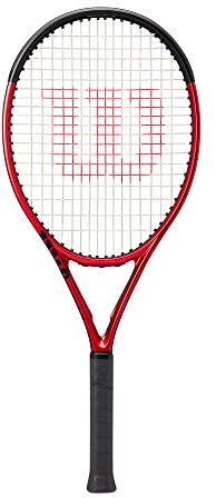 Wilson Tennisschläger Clash Jr, Für Kinder, Carbonfaser, Grifflastige Balance, 25