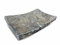 Naturstein Waschbecken Marmor - 55x35 cm Aufsatz Waschschale - Dunkles Marmor Aufsatzwaschbecken - rechteckiger Waschplatz mit flachem Ablauf