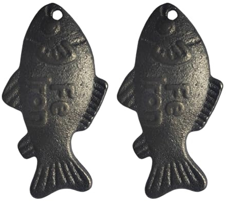 Hlagmix Hierro para cocinar pescado – Suplemento de hierro natural | Accesorios de cocina reutilizables eficaces para atletas, niños, vegetarianos, mujeres embarazadas, madres deficiencias