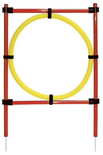 Kerbl Pet Agility Komplett-Set 3-teilig, rot/gelb