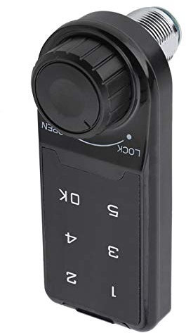 Blocco di Sicurezza con Codice - Tastiera a Sfioramento Serratura Elettronica Digitale con Catenaccio Serratura con Chiave di Accesso per Armadietto di Sicurezza Armadietto Codificato(20mm)