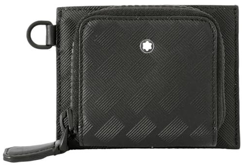 Montblanc Extreme 3.0 Kartenetui 3cc aus Leder in der Farbe Schwarz, Maße: 10cm x 7,5cm x 2,5cm, 129982