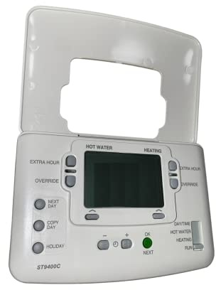 Honeywel-Resideo ST9400C Wired 7 Day, 2 Channel 230V Programmer ST9400C1000 (Compatible/Replacement for’ ST699 ST799 ST6200A ST6300A ST6400A ST6400C ST9400A) - Hanicks