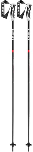 LEKI Neolite skidstavar, antracit svart-ljus röd, 120 cm