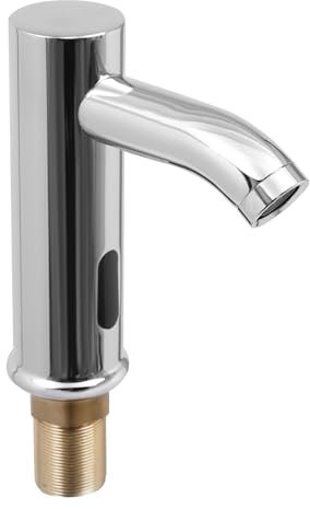 OUBUBY Automatische Sensor Armaturen, Berührungslose Armaturen Intelligente Infrarot Sensor Armaturen Waschbecken Armaturen Badezimmer Armaturen Geeignet für Zuhause Restaurant Hotel