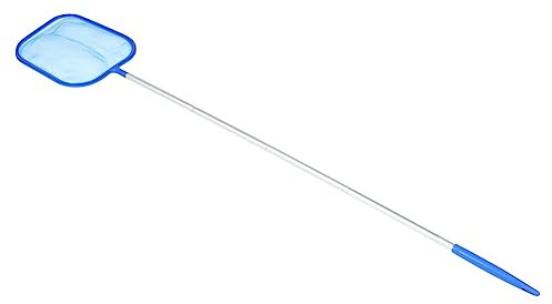 CIMAXIC Telescopic Pole Pool Skimmer Net Mesh Cleaning Net for Pool Leaves Removal Sturdy and Easy to Use for Cleaning