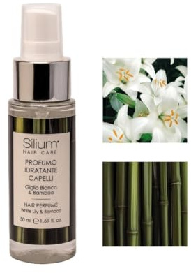 Silium - Parfum capillaire hydratant et renforçant - White Lily & Bamboo - 50 ml