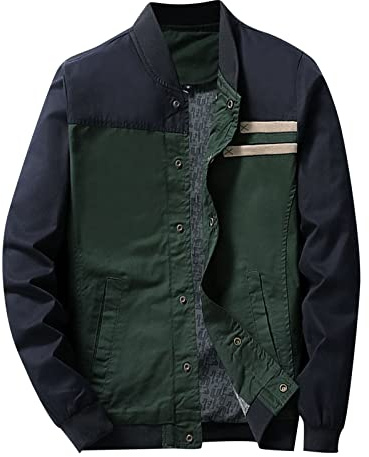 Cocila Men Fashion Casual Solid Color Thin Jacket Assorted Colors Coat Top Blouse Insulated Flannel Mens Camouflage Aston Martin Summer Raincoat