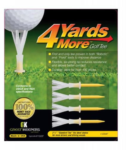 Grün Keepers 4 Yards More Golf Tees