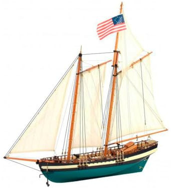 Artesanía Latina 22135. Maquette bateau en bois Virginia American Schooner 1/41
