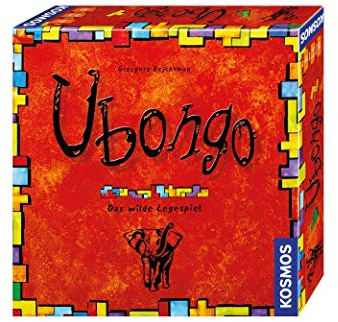 Kosmos 692339 - Ubongo, Das wilde Legespiel, Brettspiel-Klassiker für 1-4 Spieler ab 8 Jahren, Edition 2015