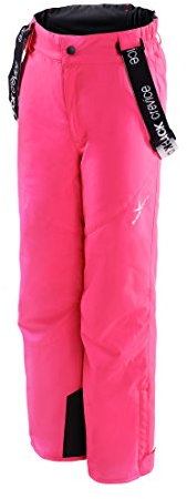 Black Crevice Kinder Skihose (Pink, 140)