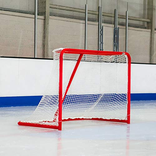 FORZA Eishockey Tore – 1,8m x 1,2m – wählen Sie entweder das Regelung-Tor (3,9cm Stahlrahmen) oder professionelles Tor (5,1cm Stahlrahmen) aus (Professionelles-Tor)
