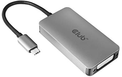 Club 3D USB Typ C zu Dual Link DVI-D Aktiver Adapter