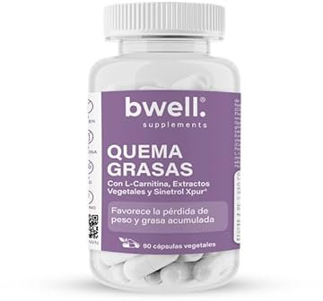 L Carnitina Quemagrasas + Sinetrol XPur - Activa tu Metabolismo - Aumenta Energía + Rendimiento Físico - Suplemento Natural con Zinc + Cromo - 90 Cápsulas | BWELL SUPPLEMENTS