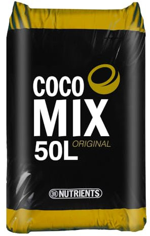 Coco Mix GB Nutrients | Sustrato Universal con Fibra de Coco y Turba - Tierra para Plantas - 50 L