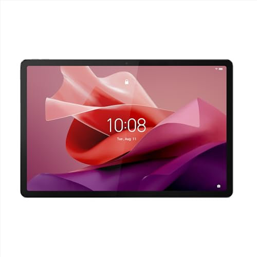 Lenovo Tab P12 - Tablette Tactile 12.7'' 3K (Processeur MediaTek Dimensity 7050, 8Coeurs, 8 Go de RAM, 128 Go UFS, Android 13, WiFi+Bluetooth) Lenovo Tab Pen Plus - Gris foncé