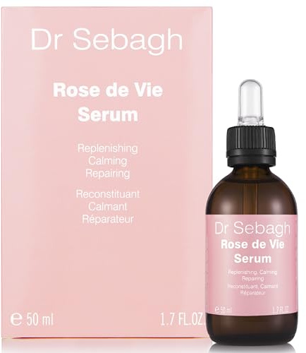Dr Sebagh Rose de Vie Serum (50 ml) - Award-Winning Nourishing Anti-Aging Formula - Use with Dry, Mature, or Sensitive Skin - Designed to Soothe Redness & Irritation - Regenerating & Invigorating