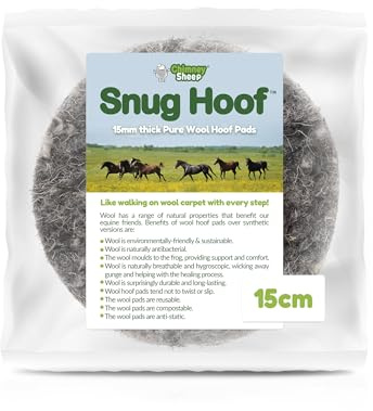 Chimney Sheep 15cm Snug Hoof Wool Felt Pad Inserts