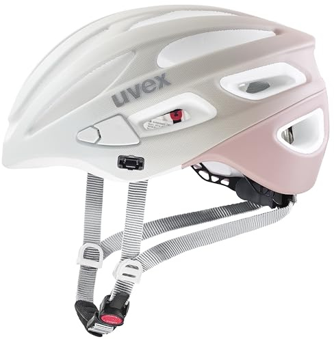 uvex True CC Casco de Bicicleta, Adultos Unisex, Sand-Dust Rose Matt, 52-55 cm