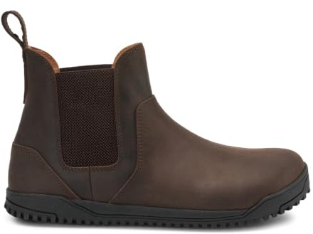 Xero Shoes Men's Ridgeway Chelsea Boots, Dark Brown, 9.5