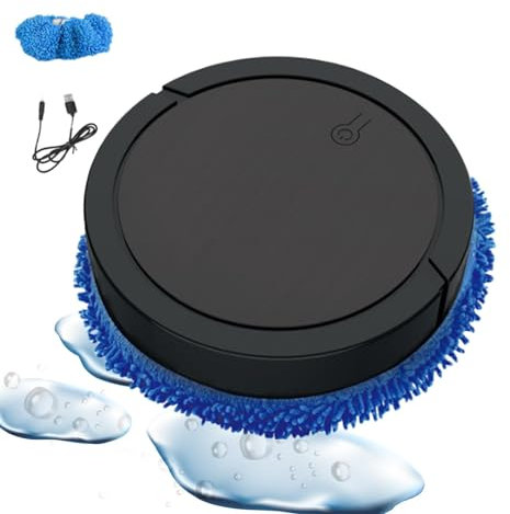 Robot de fregona automática, máquina eléctrica silenciosa para Limpieza de Suelos Duros y Azulejos
