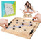 Mineup Magnetisches Schachspiel, Schachbrett Magnetisch, Magnetic Chess Game, Magnet Schach, Puzzle Checkers Spiel Für Erwachsene Kinder Party Reisen Familienfeiern Und CampingausflüGe