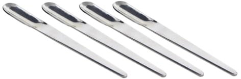 LIFKOME 4piezas Cucharitas Espresso Mini De Acero Inoxidable Cucharas Pequeñas Para Café Postres y Helados Resistentes y Fáciles De Limpiar Para Uso Casa