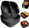 Silikonform Heißluftfritteuse für Russell Hobbs Air Fryer XXL 8L (27170-56), 3 Stück Airfryer Silikonform für Russell Hobbs XXL 8,3L (27632-56) Wiederverwendba Silikon Einsätze, spülmaschinenfest