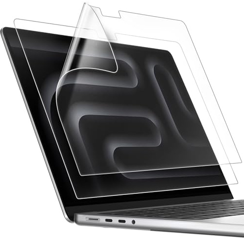 JETech Protection d'Écran Mate pour MacBook Pro 14 (M5-M1), Lot de 2