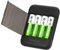 BATZONE 4PCS 1,5V 2500mWh AA Lithium Batterie Ricaricabili con Caricabatterie 4 Slot (Nessun Cavo di Ricarica)